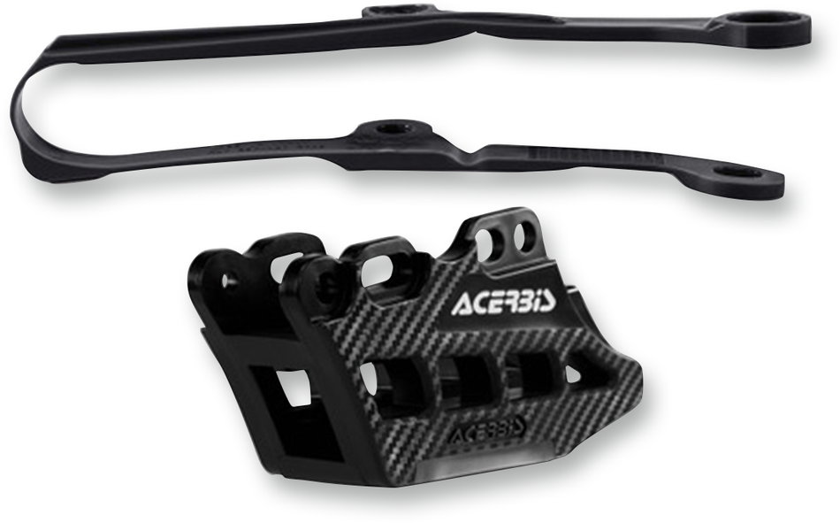 ACERBIS Chain Guide 2.0 and Slider Kit - Kawasaki KX250F/450F - Black 2449450001