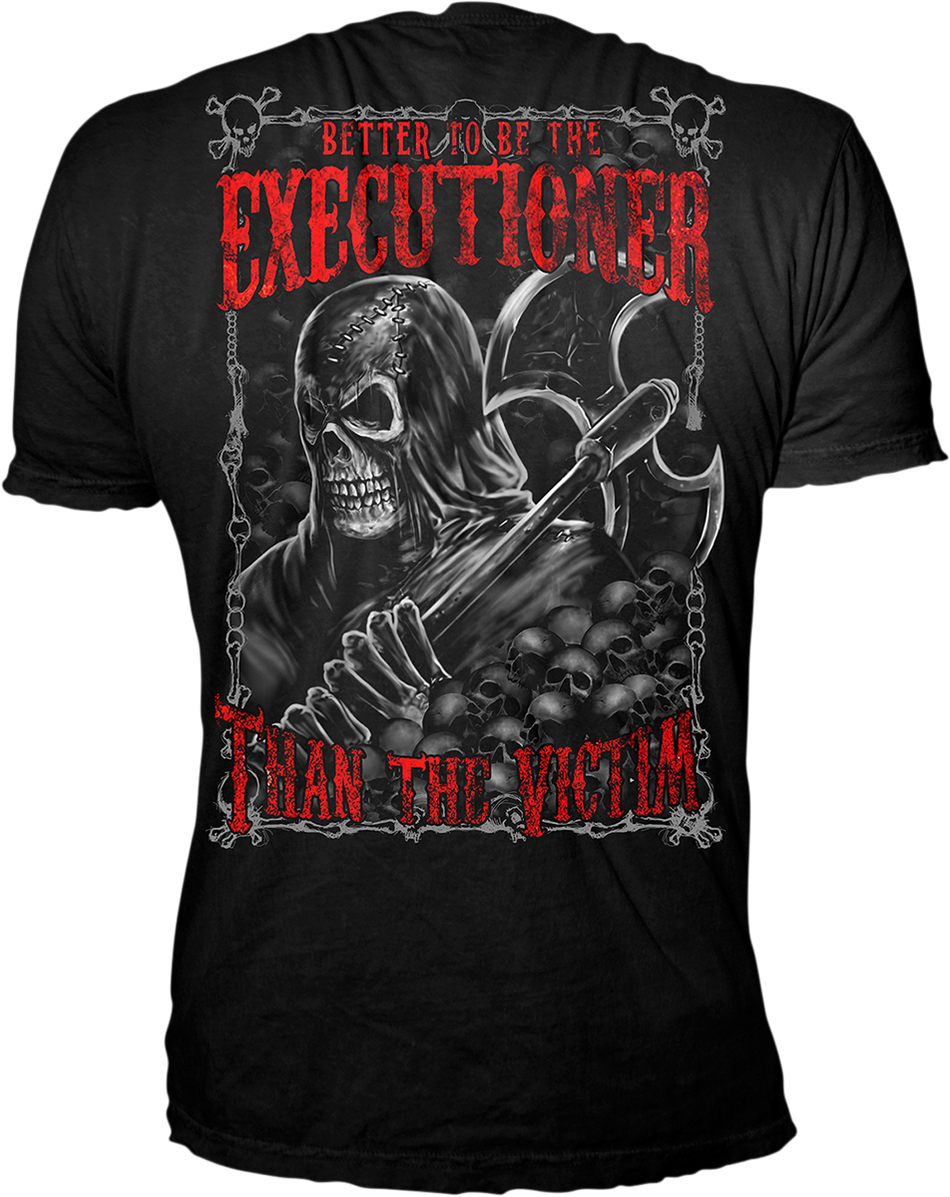 LETHAL THREAT Executioner T-Shirt - Black - XL LT20738XL
