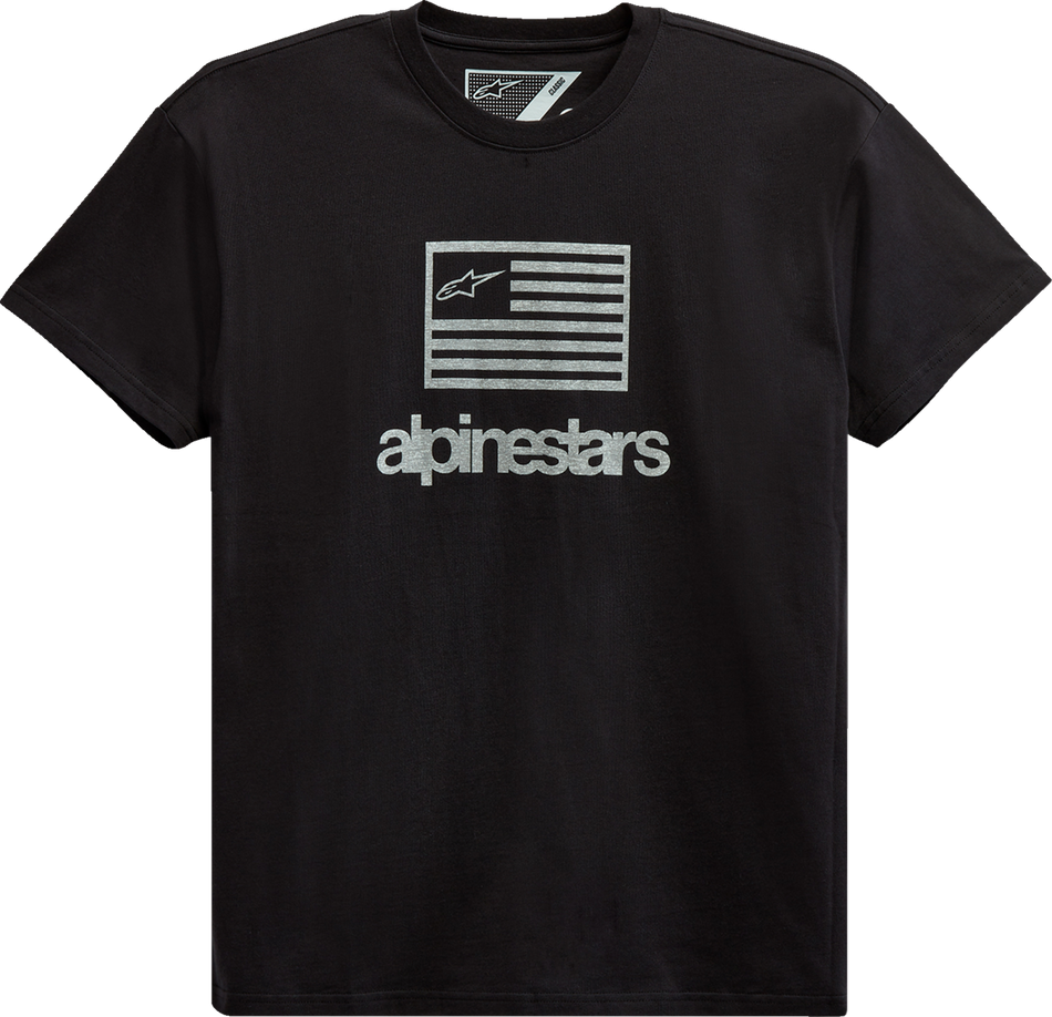 ALPINESTARS Flag T-Shirt - Black - XL 12137262010XL