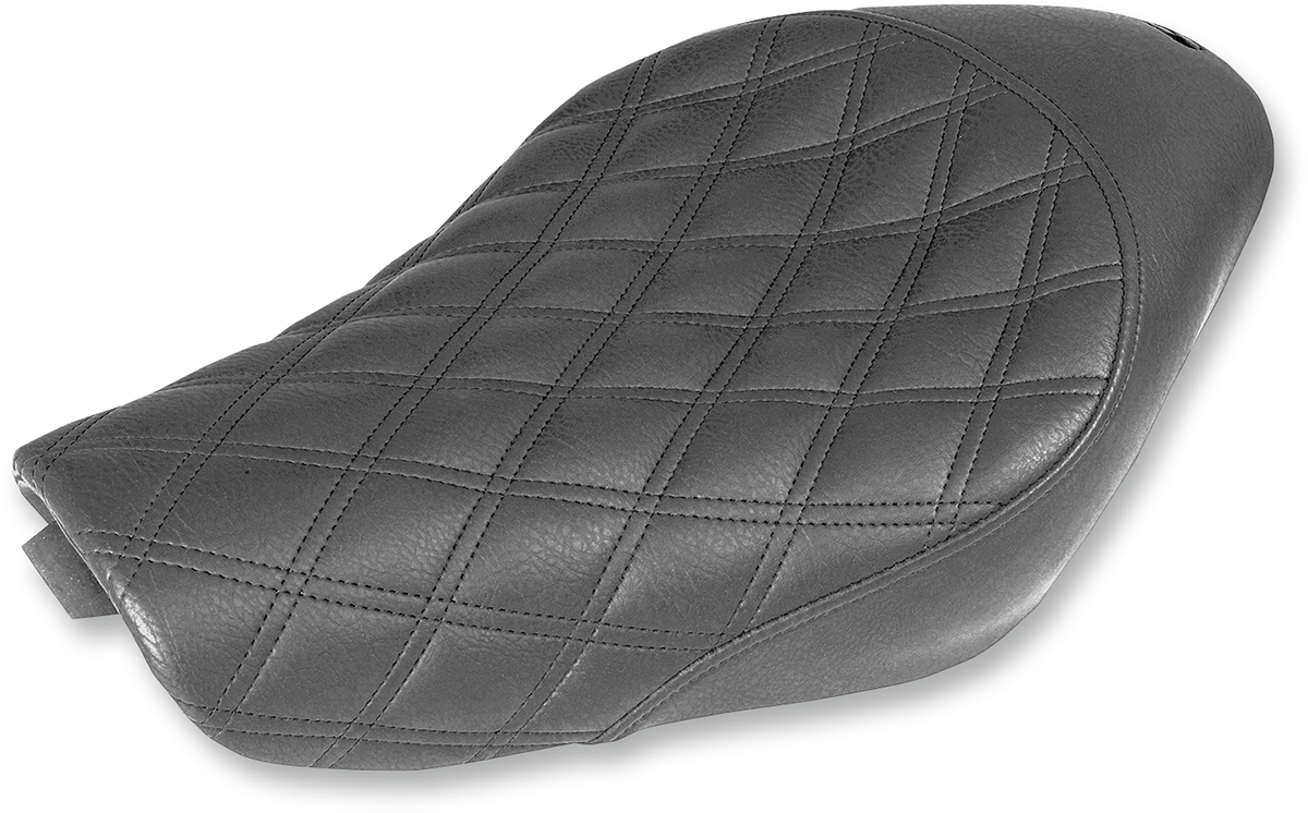 SADDLEMEN Renegade Solo Seat - Lattice Stitched - Black - XL 807-03-002LS