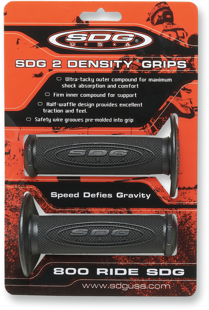 SDG Grips - 2-Density - MX - Black 99115