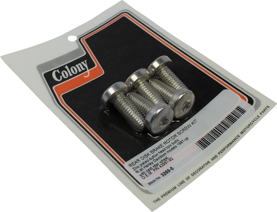 COLONY Screw Kit - Brake Rotor 3269-5