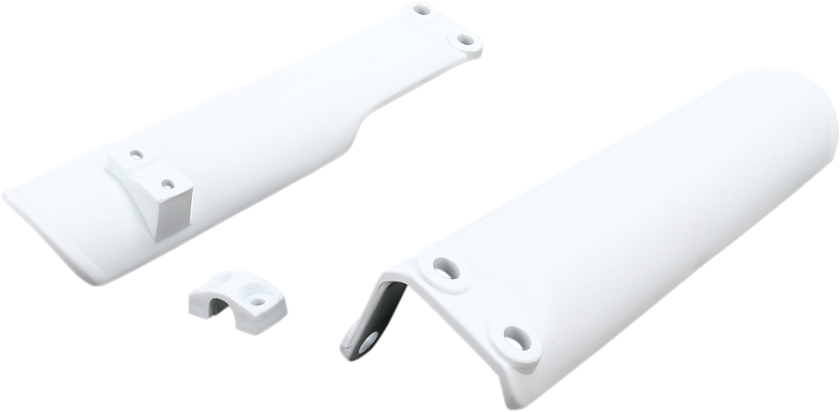 ACERBIS Lower Fork Covers for Inverted Forks - White 2253020002