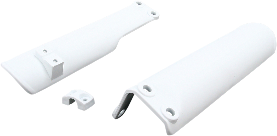 ACERBIS Lower Fork Covers for Inverted Forks - White 2253020002