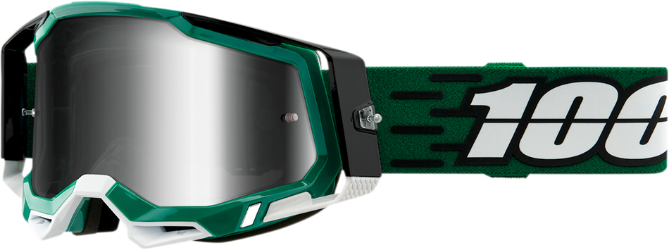 100% Racecraft 2 Goggles - Milori - Silver Mirror 50121-252-16