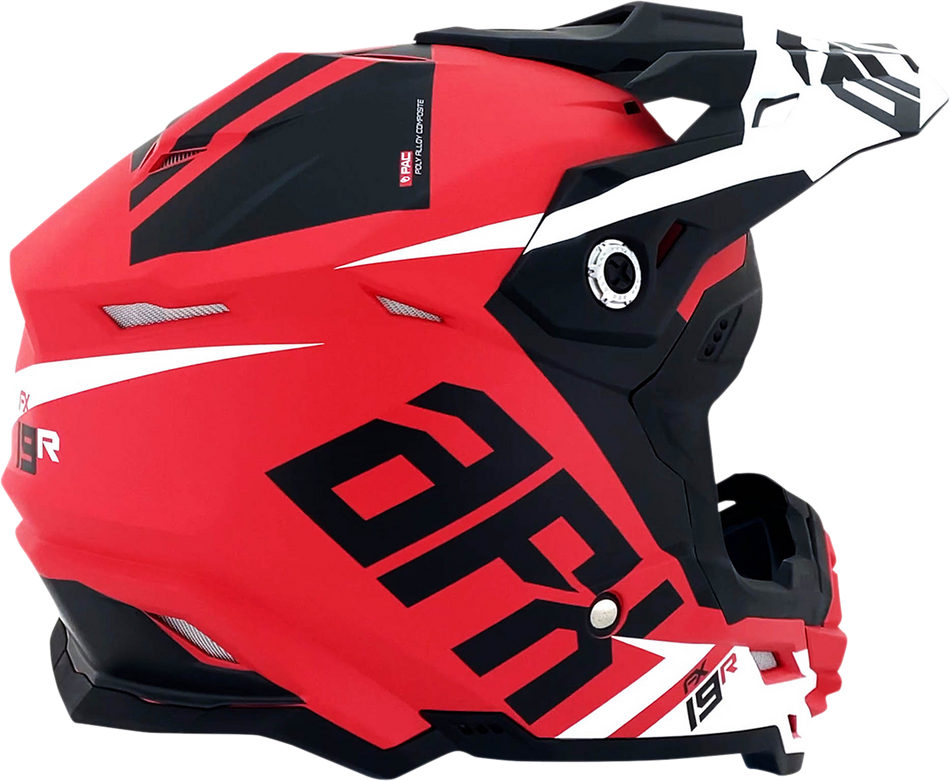 AFX FX-19R Helmet - Racing - Matte Red - XL 0110-7066