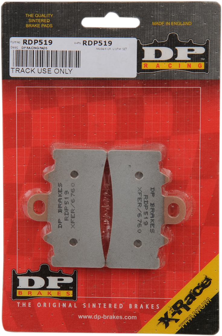 DP BRAKES RDP Racing Brake Pads - Husqvarna/KTM RDP519