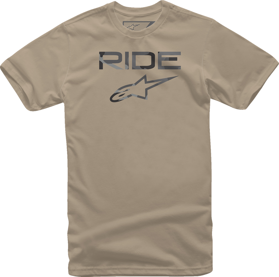 Camiseta ALPINESTARS Ride 2.0 - Camo Sand - 2XL 111972006232X 