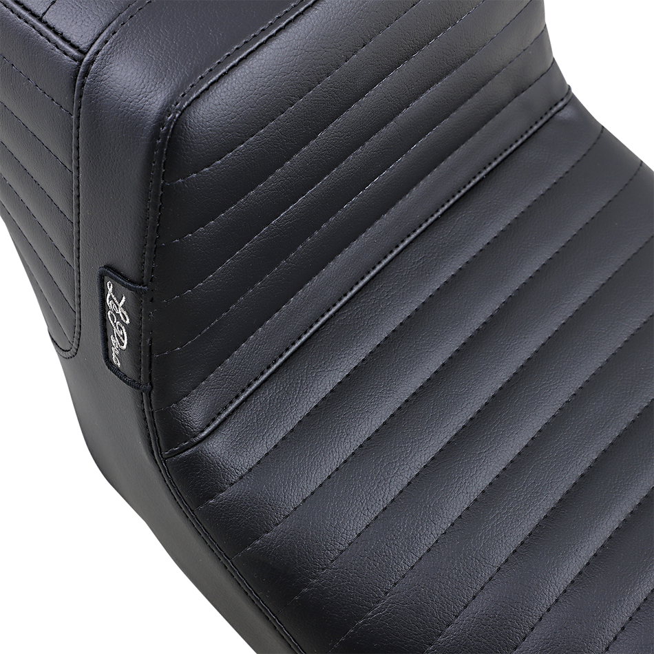 LE PERA Tailwhip Seat - Pleated - Black - FL '08-'22 LK-587PT