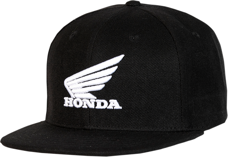 D'COR VISUALS Honda Wing II Hat - Black - One Size 70-127-1