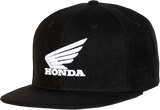 D'COR VISUALS Honda Wing II Hat - Black - One Size 70-127-1