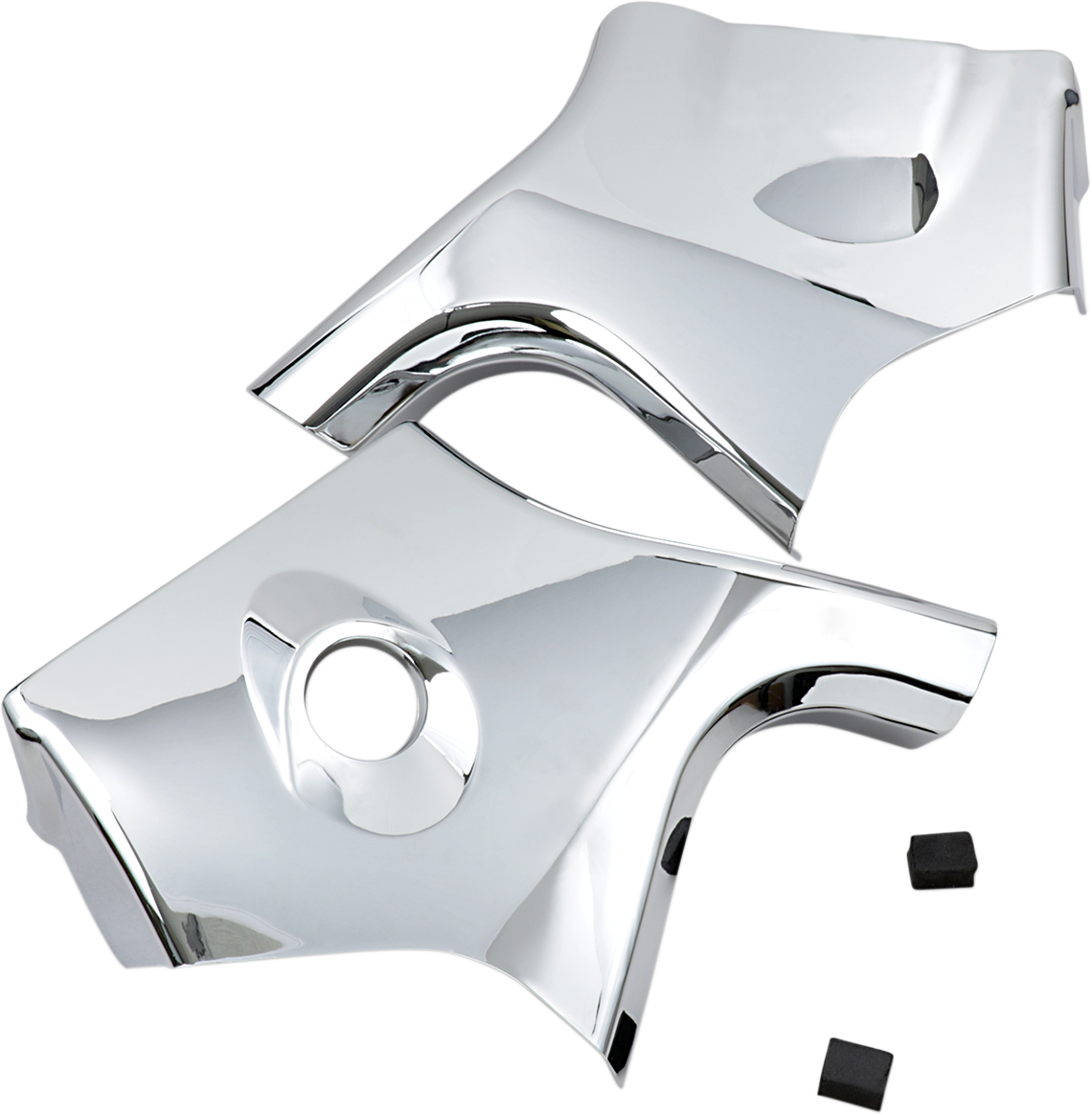 SHOW CHROME Neck Covers - Chrome 82-201