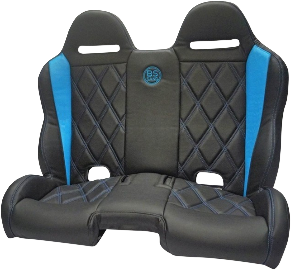 BS SAND Performance Seat - Big Diamond - Black/Titanium Blue PEBETBBDR