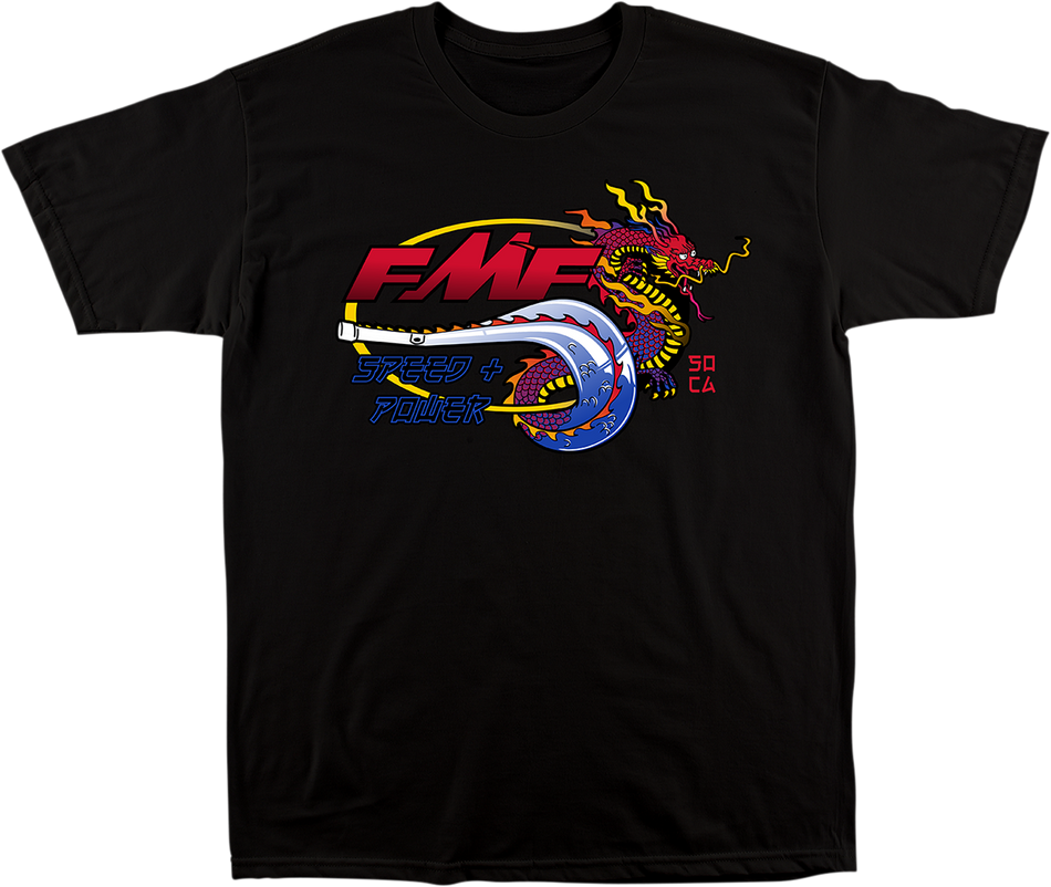 FMF Fire Starter T-Shirt - Black - Small FA21118901BKSM 3030-21252
