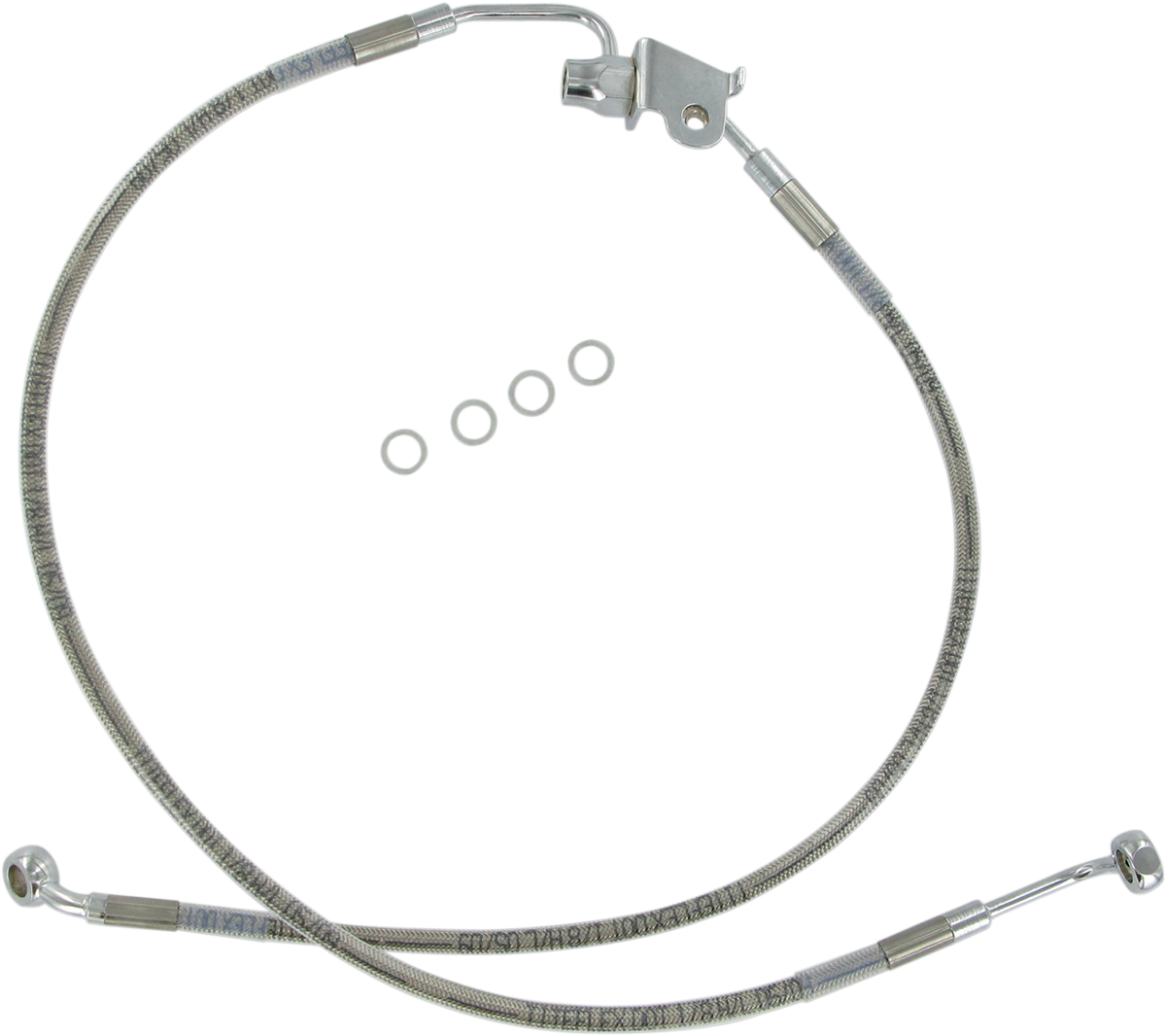 DRAG SPECIALTIES Brake Line - Rear - Stainless Steel ACTUALY A REAR BRAKE LINE 640229