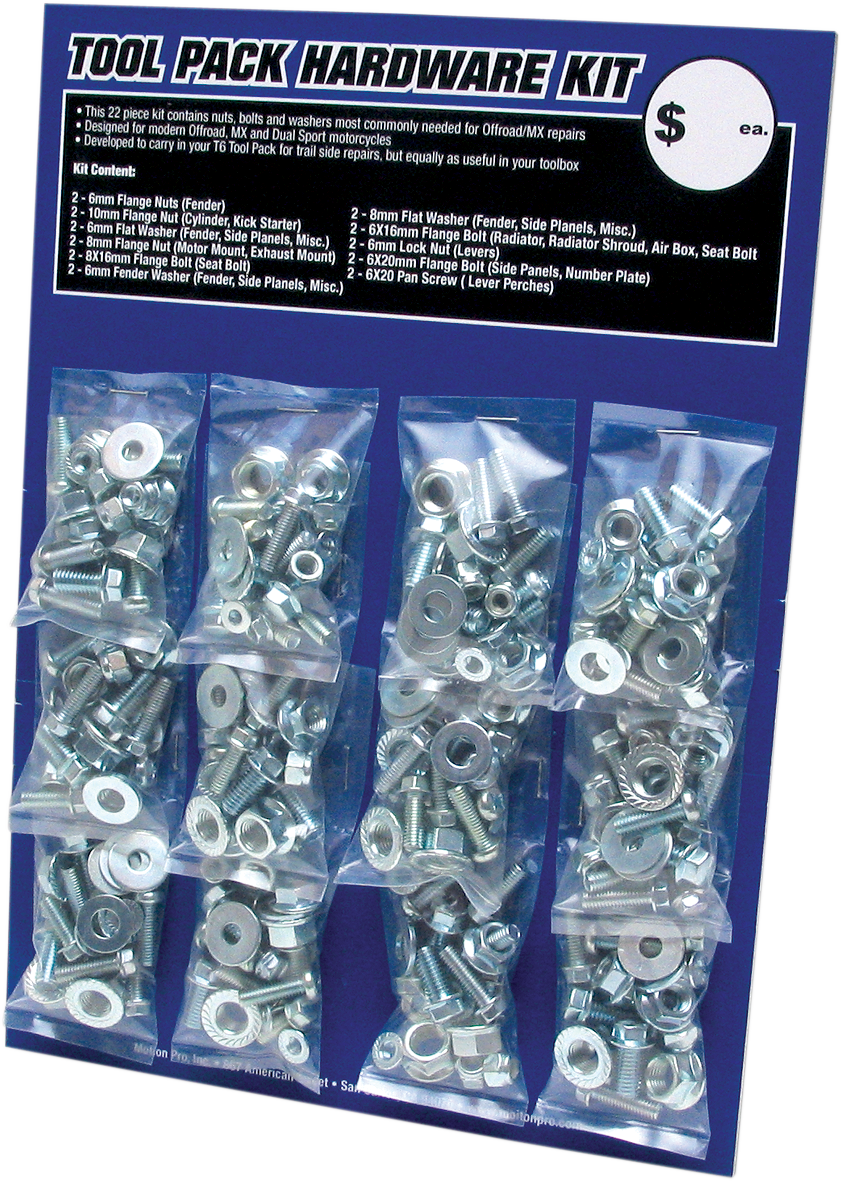 MOTION PRO Hardware Kit - Zinc -12-Pack 33-1200