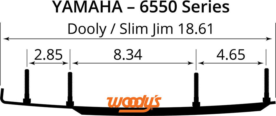 WOODY'S Dooly Runners - 4" - 90 DY4-6550