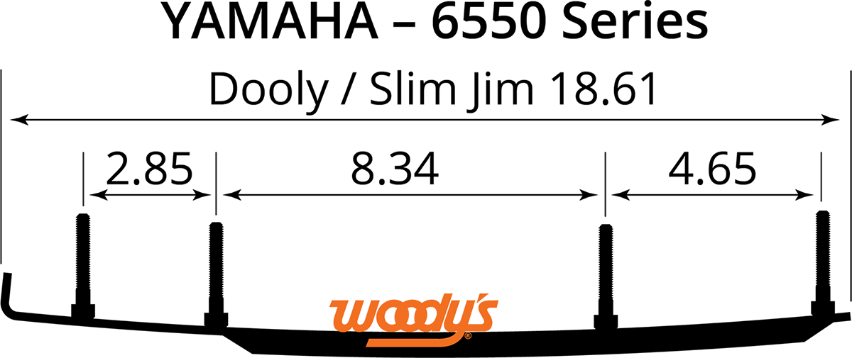 WOODY'S Dooly Runners - 4" - 90 DY4-6550