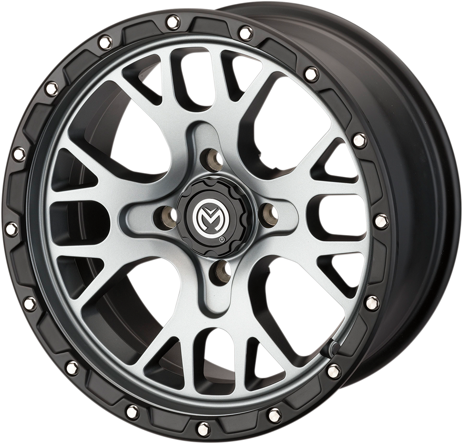 MOOSE UTILITY Wheel - 545X - Front/Rear - Gray - 14x7 - 4/110 - 4+3 545147110SGBL44