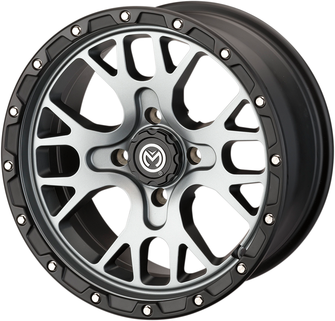 Rueda MOOSE UTILITY - 545X - Delantera/Trasera - Gris - 14x7 - 4/156 - 4+3 545147156SGBL44 