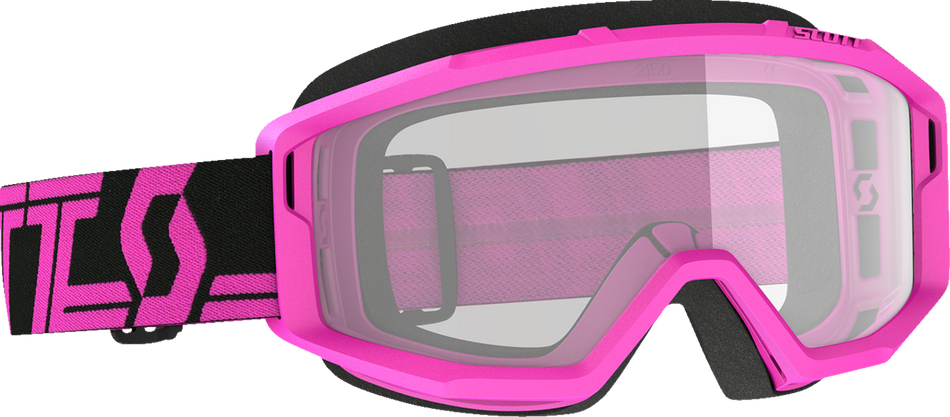 SCOTT Primal Goggles - Pink/Black - Clear 278598-1254043