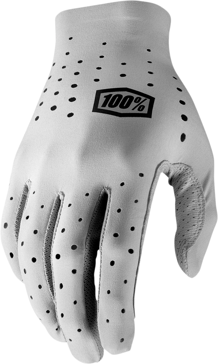 100% Sling MTB Gloves - Gray - Small 10019-00005