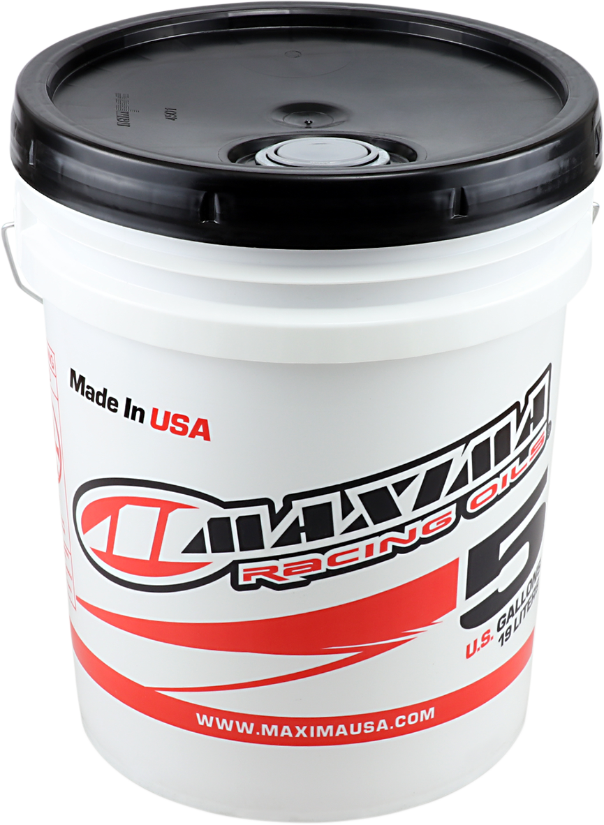 MAXIMA RACING OIL Racing Shock Fluid - Light - 5 U.S. gal. - Pail 58505L