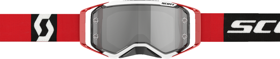 SCOTT Prospect Goggles - Red/Black - Silver Chrome Works 272821-1018269