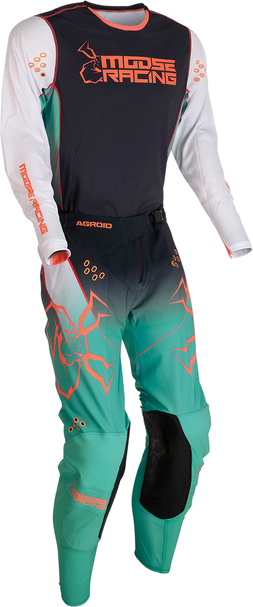 MOOSE RACING Agroid Pants - Teal/Black - 40 2901-10086