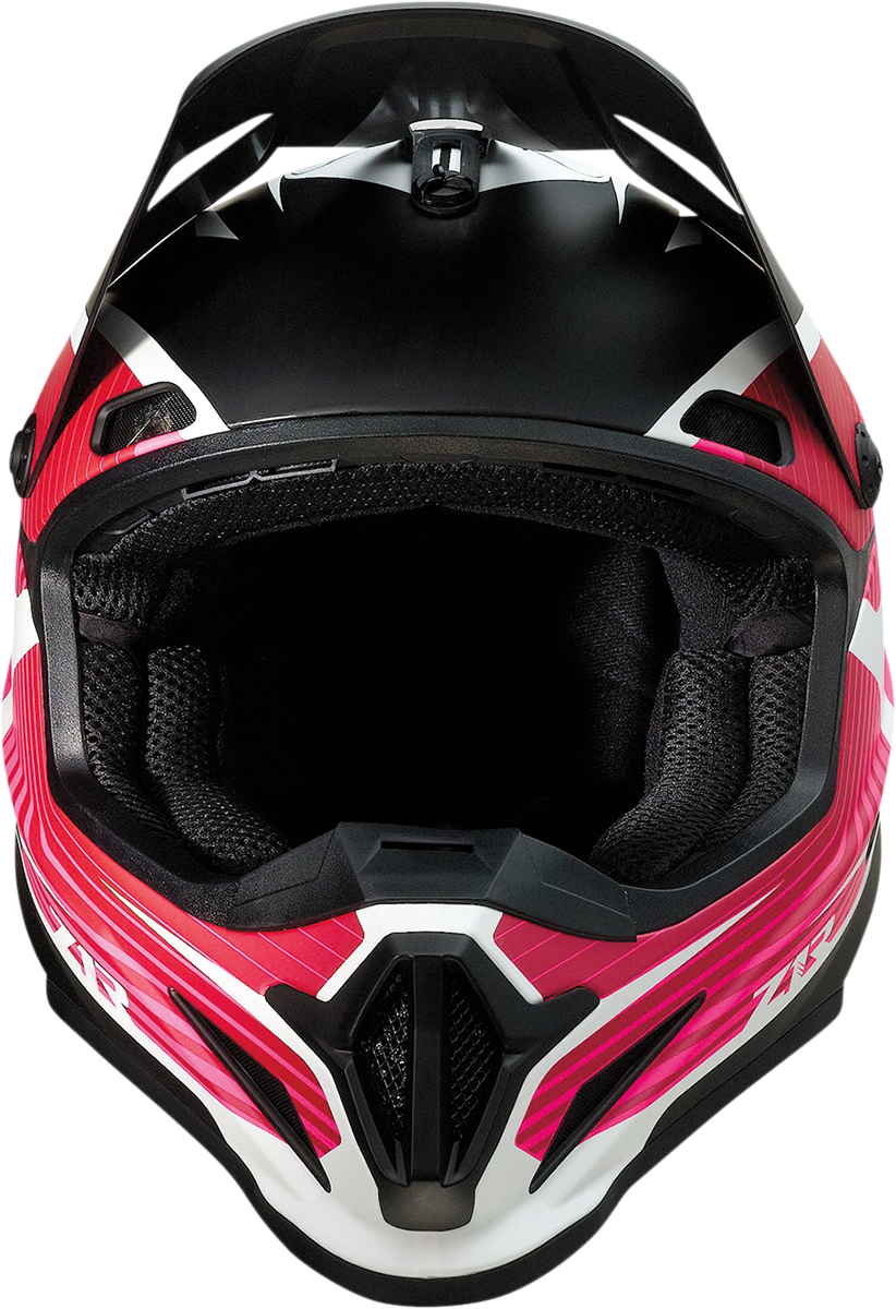 Z1R Rise Helmet - Flame - Pink - Medium 0110-7258