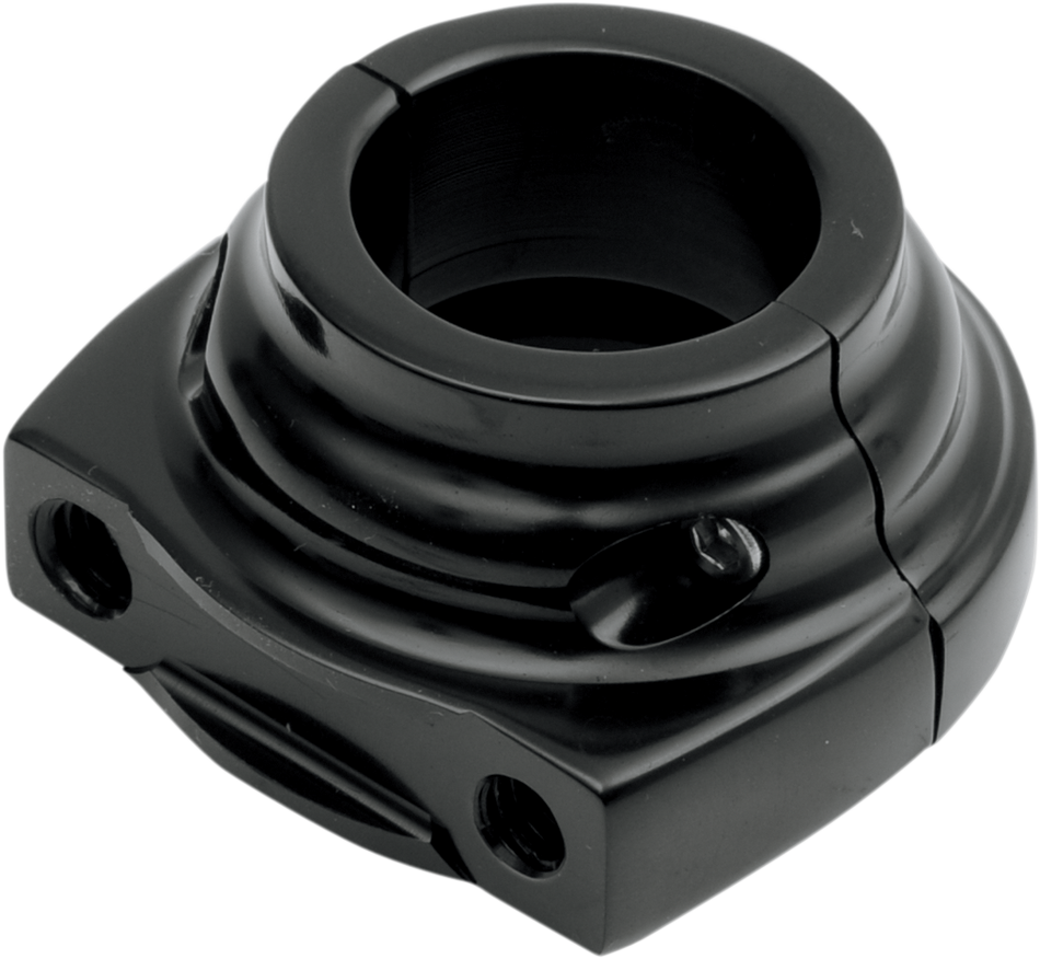 PERFORMANCE MACHINE (PM) Throttle Housing - Thread-In Cable - Black 0063-2001-B