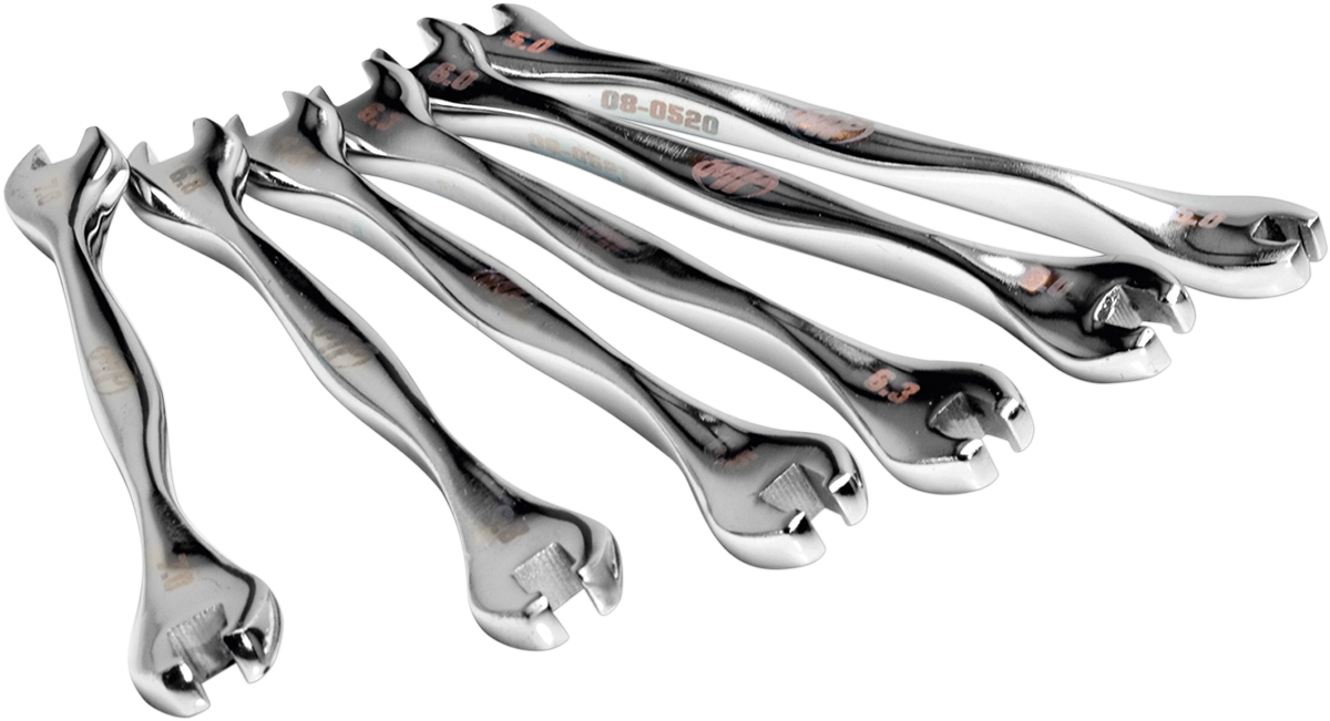 MOTION PRO Ergo Spoke Wrench - 6 Wrench Set 08-0526