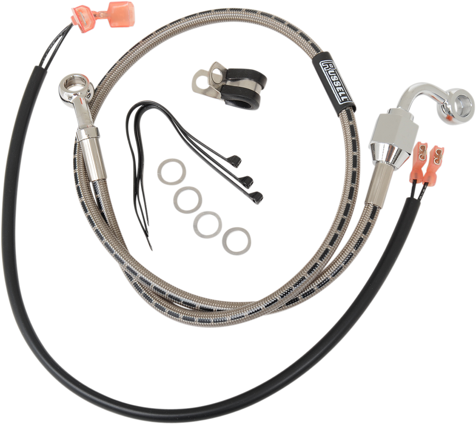 RUSSELL Brake Line - Rear - Stainless Steel R08835DS