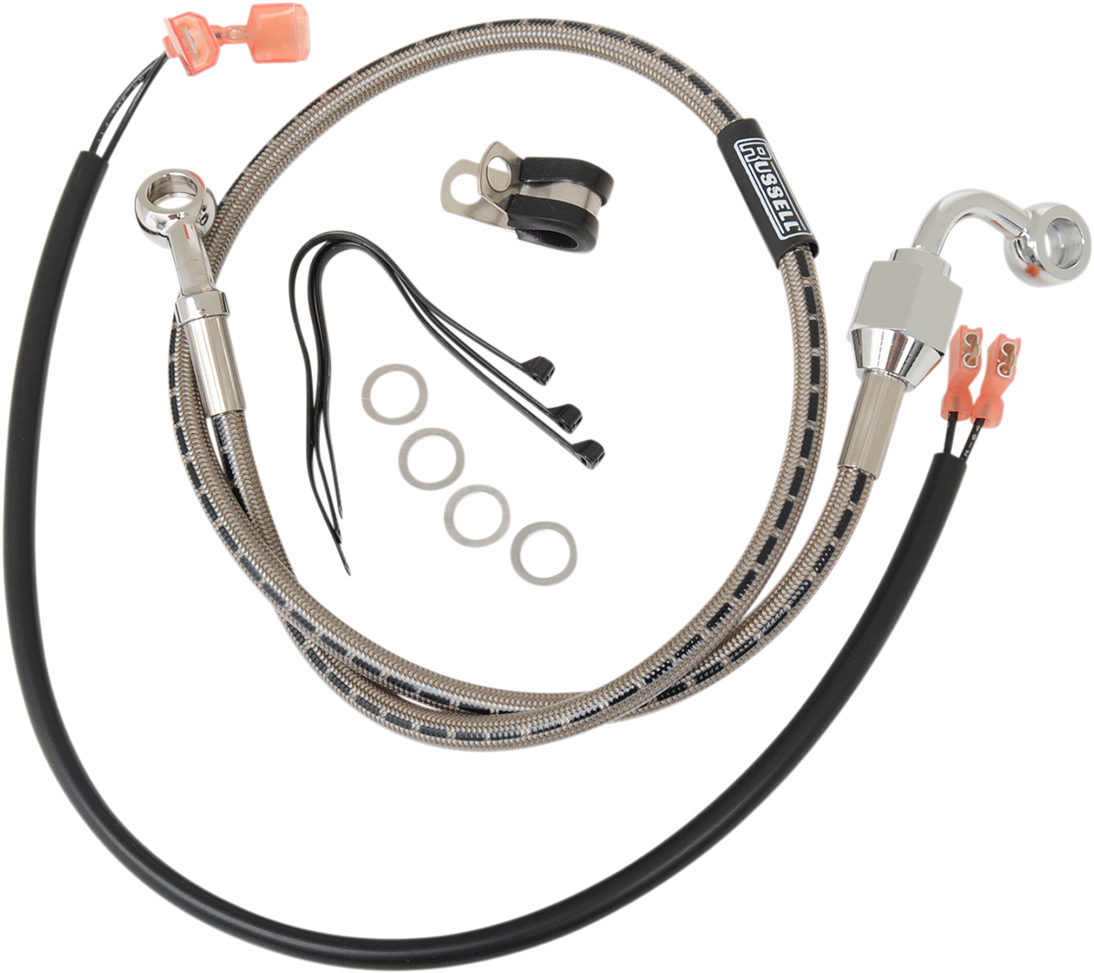 RUSSELL Brake Line - Rear - Stainless Steel R08835DS