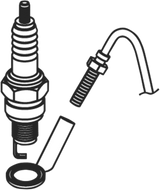 KOSO NORTH AMERICA Zylinderkopftemperatursensor mit wasserdichtem JST-Stecker - 10 mm K1001R11