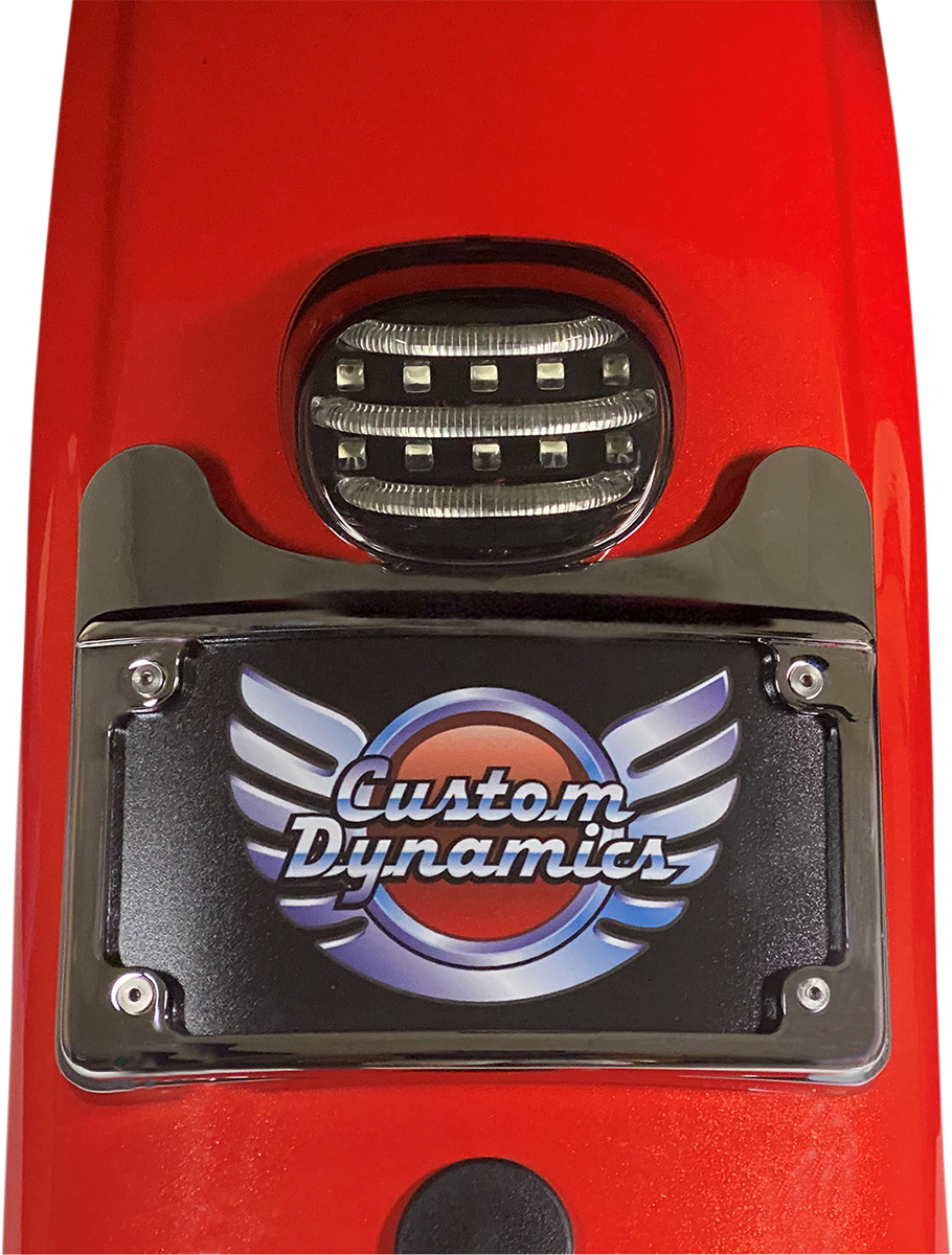 CUSTOM DYNAMICS Mini Taillight - Smoke PB-ELIMTL-SS6-S