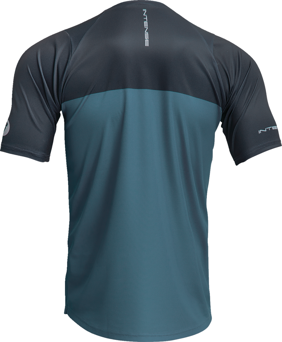 THOR Intense Assist Censis Jersey - Short-Sleeve - Teal/Midnight - Large 5020-0219