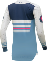 THOR Women's Prime Blaze Jersey - Blue/White - XS 2911-0283