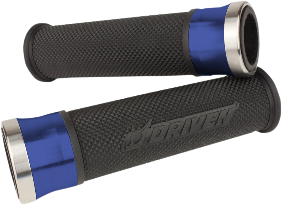 DRIVEN RACING Grips - Halo - Blue/Black DHS-BL