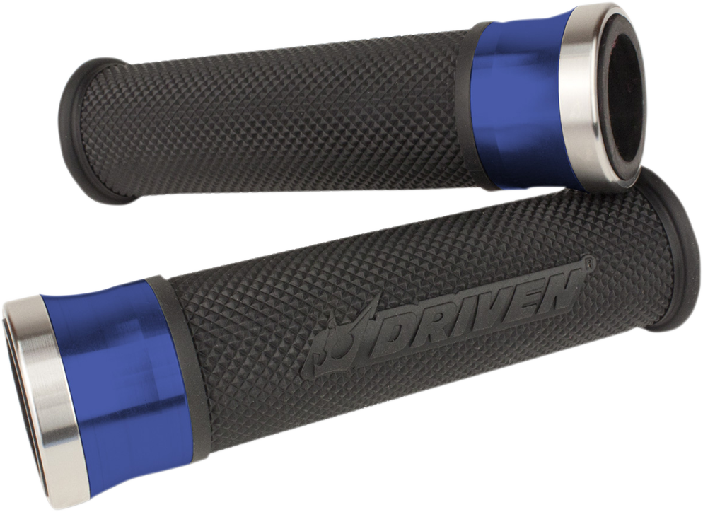 DRIVEN RACING Grips - Halo - Blue/Black DHS-BL