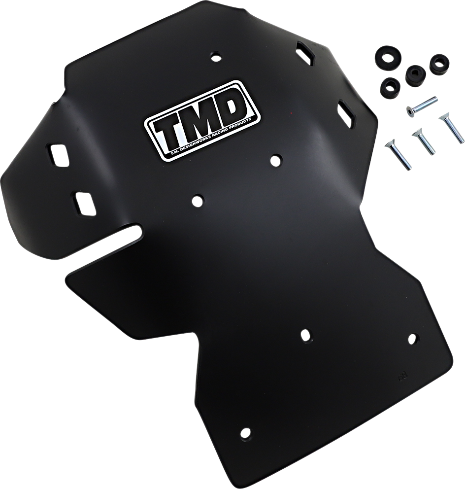 Placa protectora protectora TM DESIGNWORKS - Negra - DR-Z 400/450SM SUMC-DZ400-BK