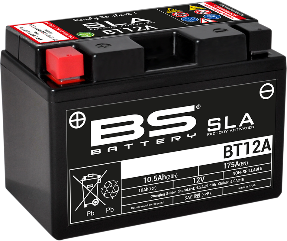 BS BATTERY Battery - BT12A (YT) 300679