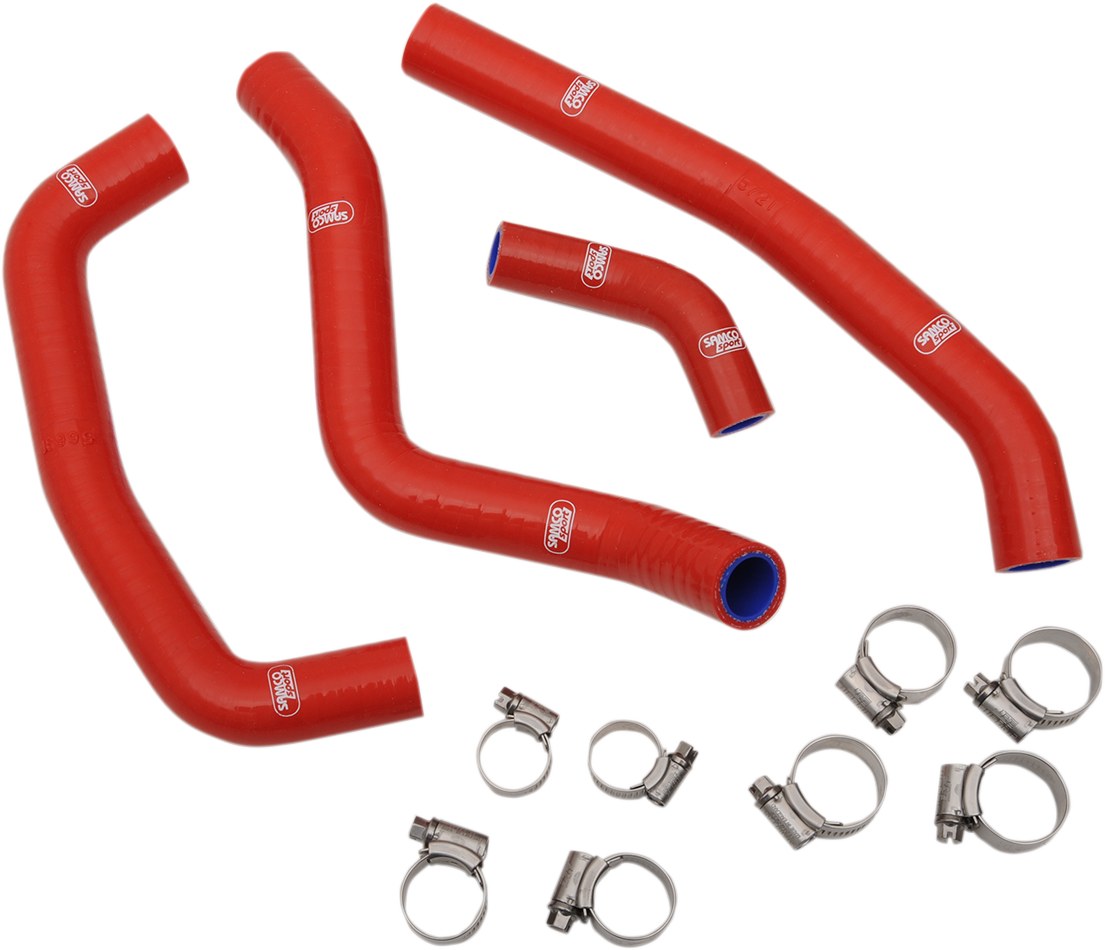 MOOSE RACING Race Fit Radiator Hose Kit - Red - Honda MBU-HON-116-RD