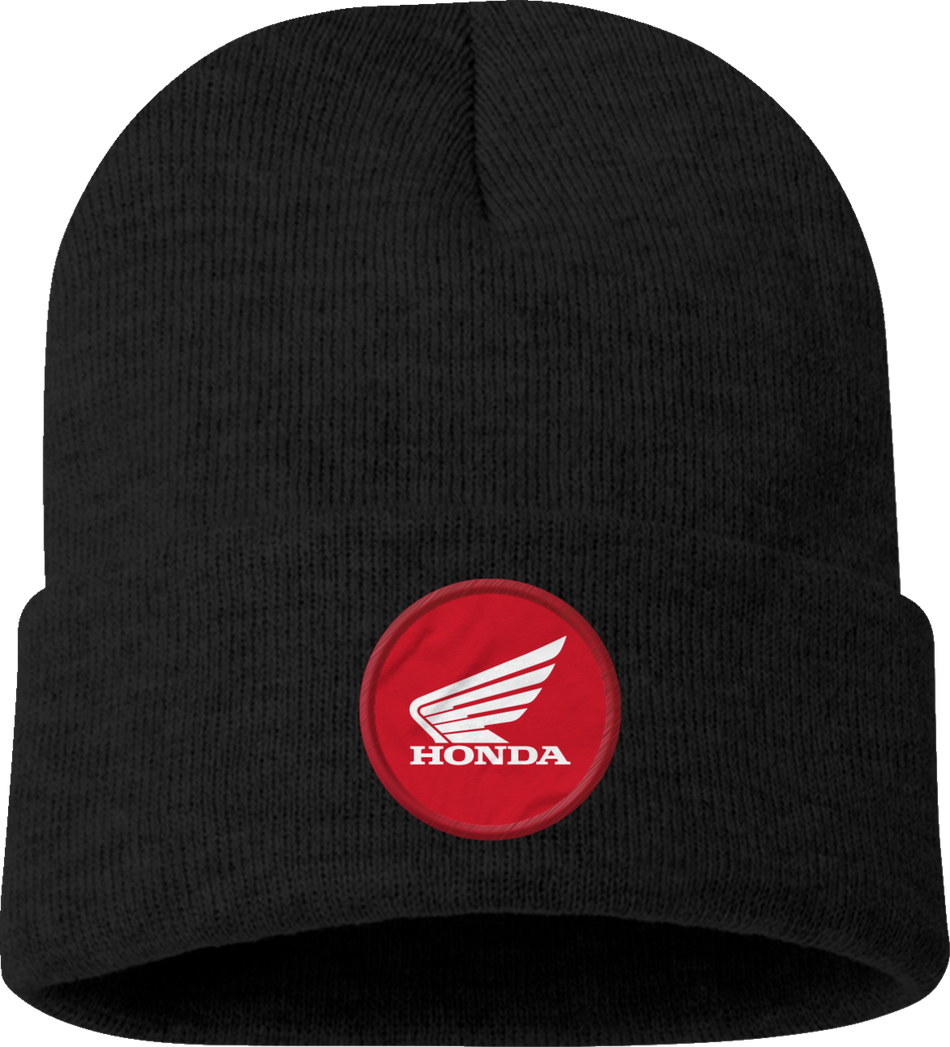 HONDA APPAREL Honda Wing Beanie - Black NP21A-H3171
