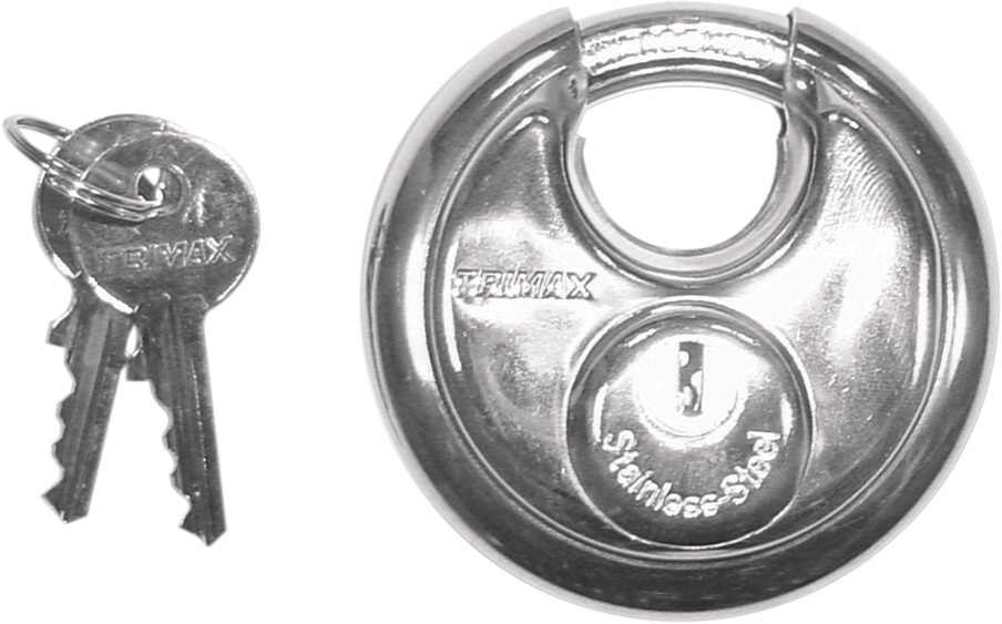 TRIMAX Stainless Round Padlock - 70mm TRP170 4010-0020