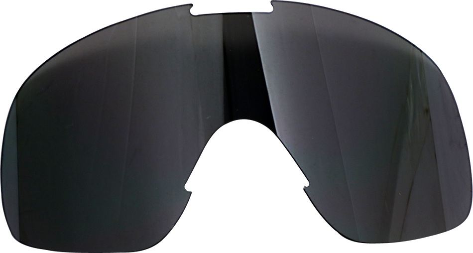 BILTWELL Overland Goggle Lens - Chrome/Smoke Mirror 2112-21