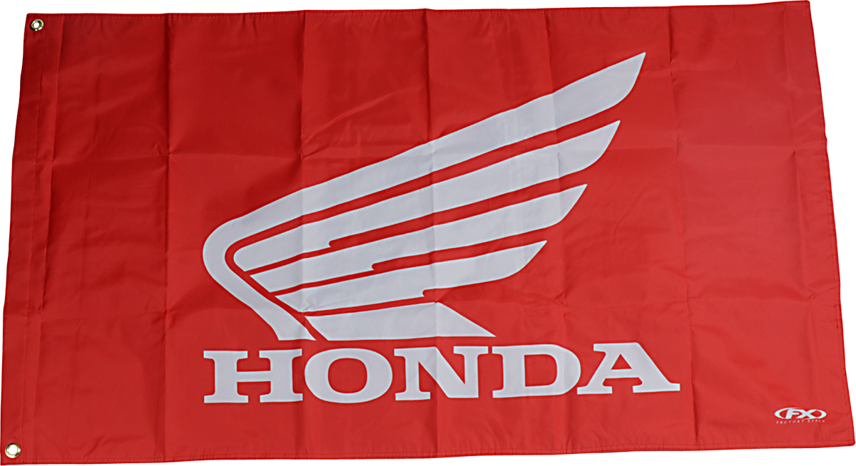 FACTORY EFFEX RV Flag - Red - Honda SIZE IS 120CM X 72CM 22-45340