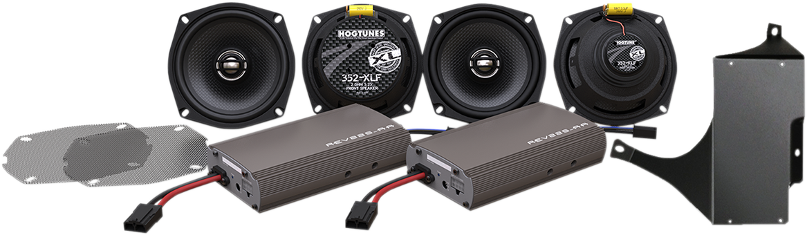 HOGTUNES Dual Amp/Speaker Kit  ULTRA KIT-XL