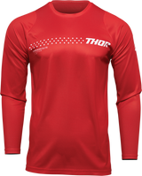 THOR Sector Minimal Jersey - Red - Large 2910-6433