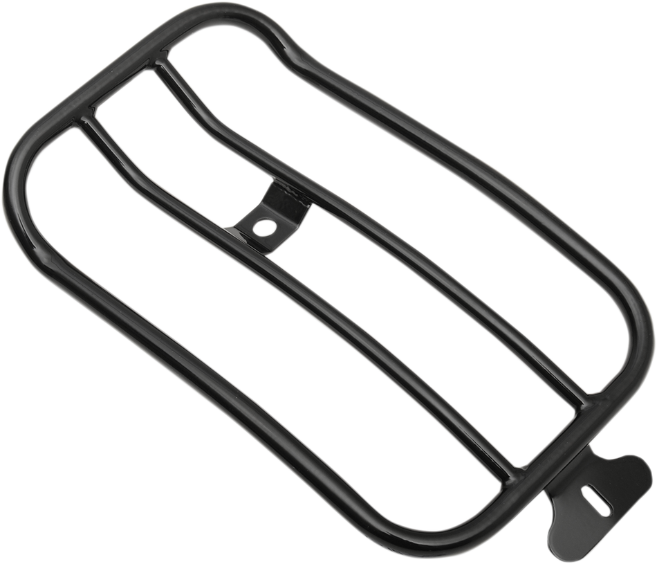MOTHERWELL Luggage Rack - Gloss Black - Softail MWL-180-GB